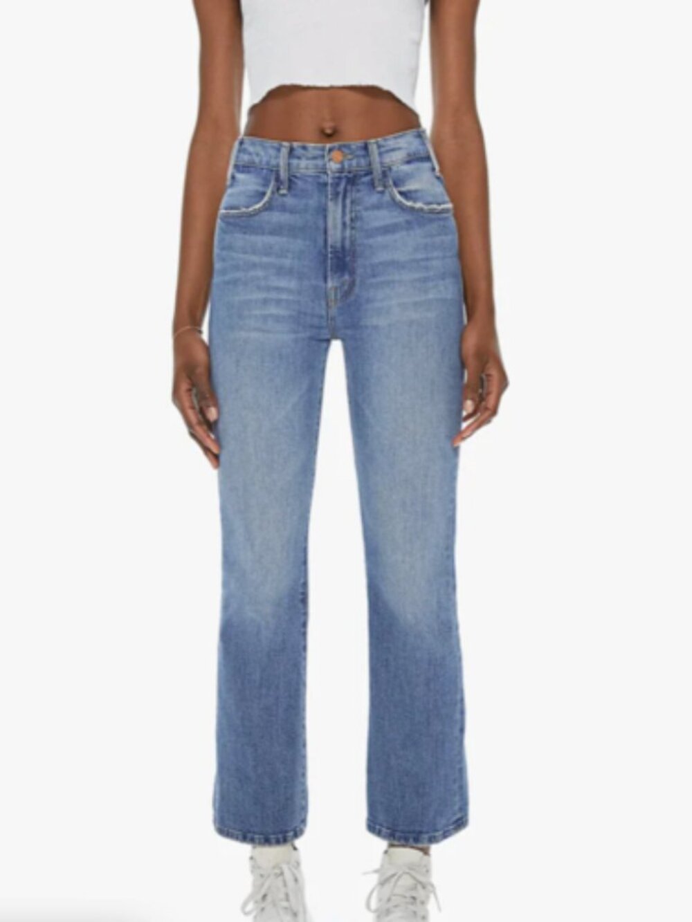NWT Mother - The Hustler Ankle in Scenic Route Size 23